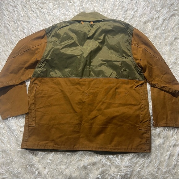 Vintage 80’s SafTBak Canvas Padded Shoulder Hunting Jacket size 2XL - Picture 6 of 9